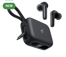 Earbuds with Built-In Phone Charging